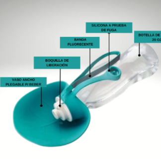 BOTELLA C/ DISPENSER P / MASCOTAS