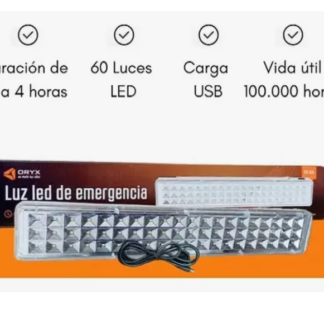 LUZ DE EMERGENCIA ORYX 60 LED (OR-60 L)