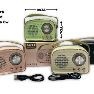 PARLANTE PORTATIL VINTAGE (DW21)