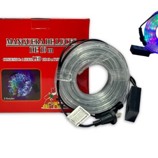 MANGUERA DE LUZ 10 MTS RGB